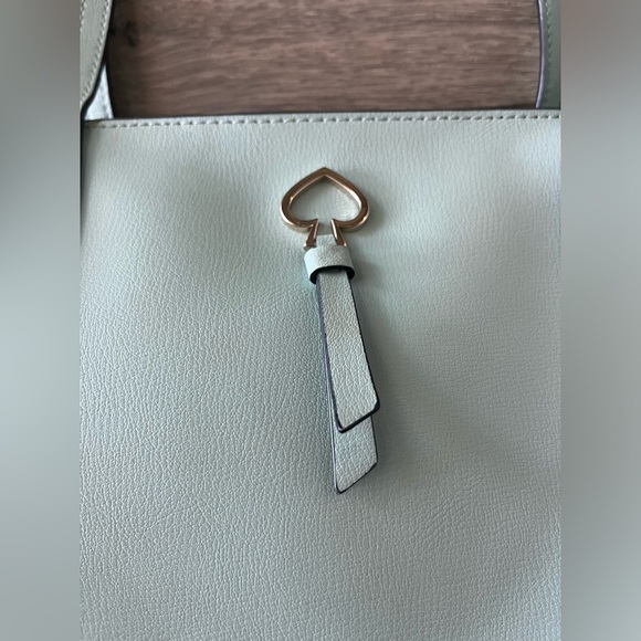 EUC Kate Spade Mint Green Tote - Picture 3 of 16
